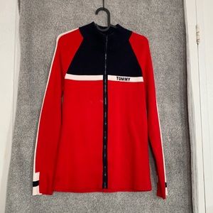 Tommy Hilfiger zip up sweater